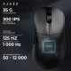 Миша бездротова Ajazz AJ179 V2 Max Black (AJ179-V2-MAX-B)