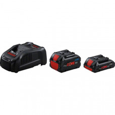 Набір акумулятора та зарядного пристрою Bosch Professional ProCore 18В 2х18В 4А·год+5.5А·год ЗП GAL 1880 CV