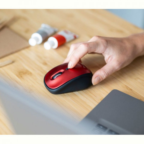 Миша бездротова Trust Yvi+ Silent Eco Red (24550)