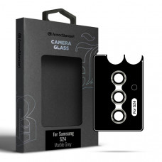 Захисне скло для камери ArmorStandart Supreme Black Icon для Samsung S24 Marble Grey (ARM76606)