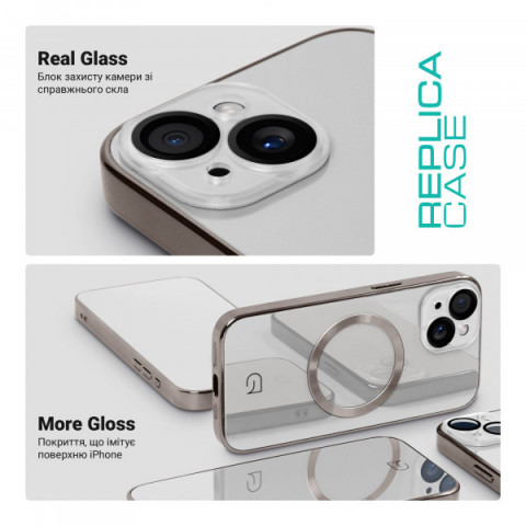Чохол ArmorStandart Replica MagSafe для Apple iPhone 14 White (ARM76220)