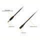 Кабель Piko (1283126473920) AUX 3.5mm M-3.5mm F, 3м Black