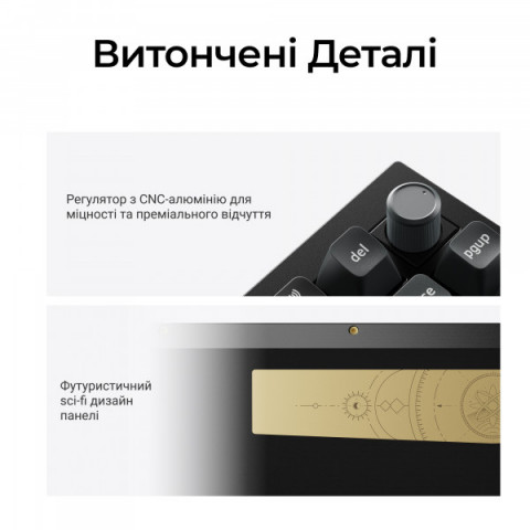 Клавіатура бездротова Keychron Q1 Ultra Keychron Red Switch Black RGB (Q1U-M1-UA) Купити в Україні