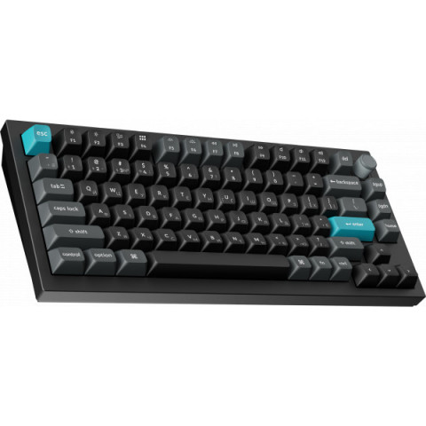 Клавіатура бездротова Keychron Q1 Ultra Keychron Red Switch Black RGB (Q1U-M1-UA) Купити в Україні
