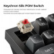 Клавіатура бездротова Keychron Q1 Ultra Keychron Red Switch Black RGB (Q1U-M1-UA) Купити в Україні