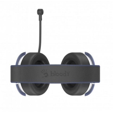 Гарнітура ігрова Bloody M590i USB + 4-Pin 3.5 mm, колір чорно-білий