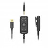 Гарнітура ігрова Bloody M590i USB + 4-Pin 3.5 mm, колір чорно-білий