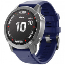 Ремінець ArmorStandart Silicone для Garmin 22mm Dark Blue (ARM60807)