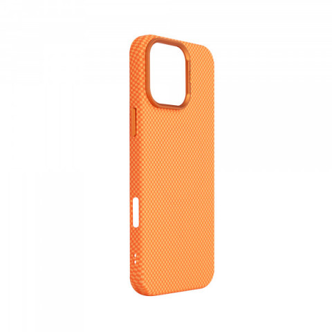 Чохол ArmorStandart LikeCarbon2 MagCase для Apple iPhone 16 Pro Max Kevlar Orange (ARM88595)