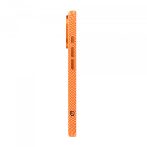 Чохол ArmorStandart LikeCarbon2 MagCase для Apple iPhone 16 Pro Max Kevlar Orange (ARM88595)