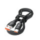 Кабель Essager Sunset USB - USB Type-C (M/M), 120W, 1 м Black (EXC120-CG01-P)