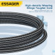 Кабель Essager Sunset USB - USB Type-C (M/M), 120W, 1 м Black (EXC120-CG01-P)
