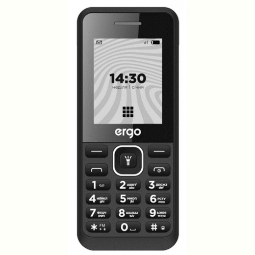 Мобiльний телефон Ergo B242 Dual Sim Black