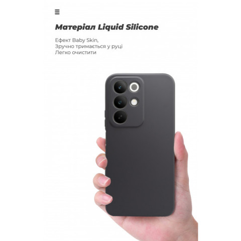 Чохол ArmorStandart ICON для Realme C85 4G Camera cover Black (ARM89915)