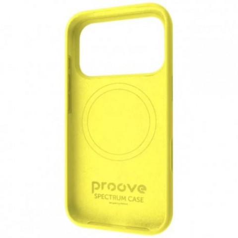 Чохол Proove Spectrum Case with MagSafe для iPhone 17 Pro Max Sun Yellow (PCSPIP17PM40)