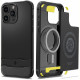 Чохол-накладка Spigen Rugged Armor MagFit для Apple iPhone 15 Pro Matte Black (ACS06703)