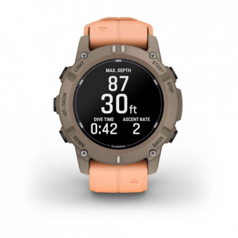 Смарт-годинник Garmin Descent G2 Paloma with Shell Pink Band (010-02986-01)