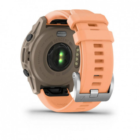 Смарт-годинник Garmin Descent G2 Paloma with Shell Pink Band (010-02986-01)