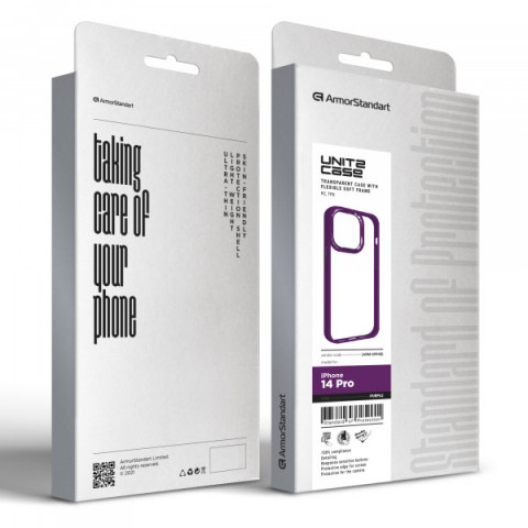 Чохол ArmorStandart UNIT2 для Apple iPhone 14 Pro Purple (ARM69948)