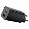 Мережевий зарядний пристрій Baseus GaN2 Lite Quick Charger (1USB, 1Type-C) QC/PD, 5A, 65W Black (CCGAN2L-B01)