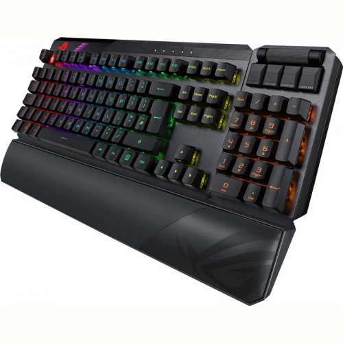 Клавіатура бездротова Asus ROG Claymore II RD RGB WL Black (90MP01W0-BKUA01)