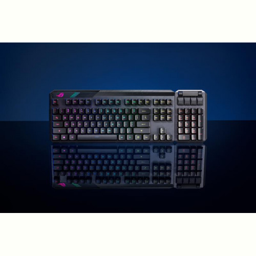 Клавіатура бездротова Asus ROG Claymore II RD RGB WL Black (90MP01W0-BKUA01)