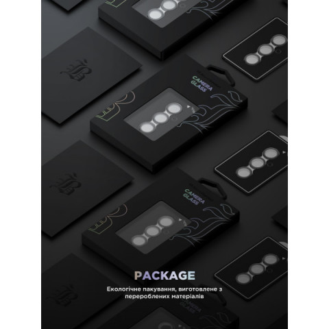 Захисне скло для камери ArmorStandart Supreme Black Icon для Samsung S25 Plus Black (ARM83220)
