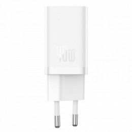 МЗП Baseus GaN5 Pro 40W Type-C+Type-C white