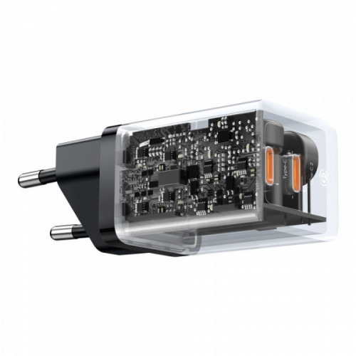 МЗП Baseus GaN5 Pro 40W Type-C+Type-C white Купити в Україні