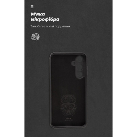Чохол ArmorStandart ICON для Samsung M35 5G (M356) Camera cove Black (ARM77972)