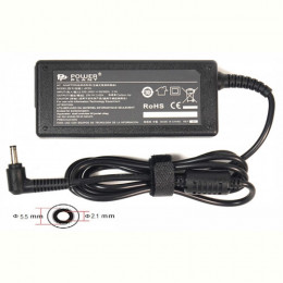 Блок живлення PowerPlant для ноутбука Acer 220V, 19V 65W 3.42A 5.5х2.1мм (AC65F5521)