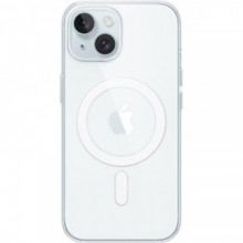 Чохол-накладка Apple Clear Case with MagSafe для Apple iPhone 15 Clear (MT203) (OEM)