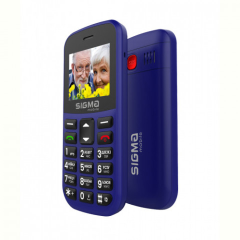 Мобільний телефон Sigma mobile Comfort 50 Easy Blue (4827798585238)