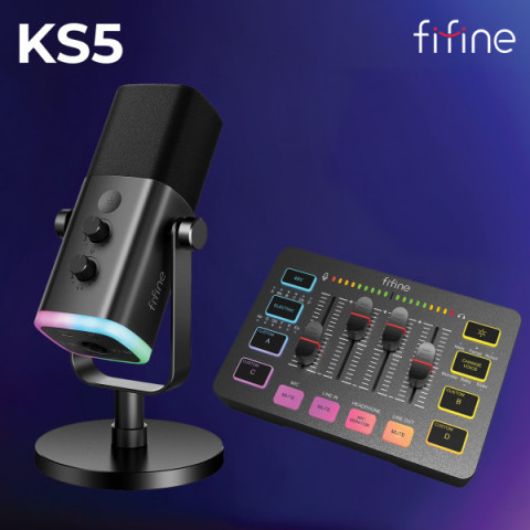 Набір для аудіозапису Fifine KS5 Купити в Україні