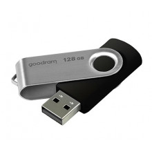 Флеш-накопичувач USB2.0 128GB Goodram UTS2 (Twister) Black (UTS2-1280K0R11)
