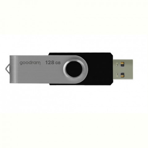 Флеш-накопичувач USB2.0 128GB Goodram UTS2 (Twister) Black (UTS2-1280K0R11)
