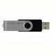 Флеш-накопичувач USB2.0 128GB Goodram UTS2 (Twister) Black (UTS2-1280K0R11)