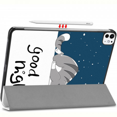 Чохол-книжка BeCover Smart Case для Apple iPad Pro 13" M4 2024 Good Night (711651)
