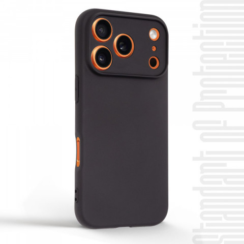 Чохол ArmorStandart Matte Slim Fit для Apple iPhone 17 Pro Max Camera cover Black (ARM86233)