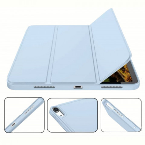 Чохол BeCover Tri Fold Soft TPU з кріпленням Apple Pencil для Apple iPad Air 11" M4 2026 Light Blue (715232)