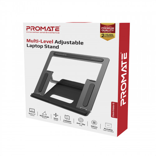 Підставка для ноутбука Promate DeskMate-5 Grey (deskmate-5.grey)