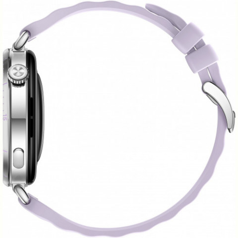 Смарт-годинник Huawei Watch GT 6 41mm Steel with Purple Fluoroelastomer Strap (55020FTM)