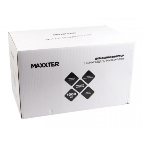 ДБЖ тривалої дії Maxxter MX-HI-PSW1000-01