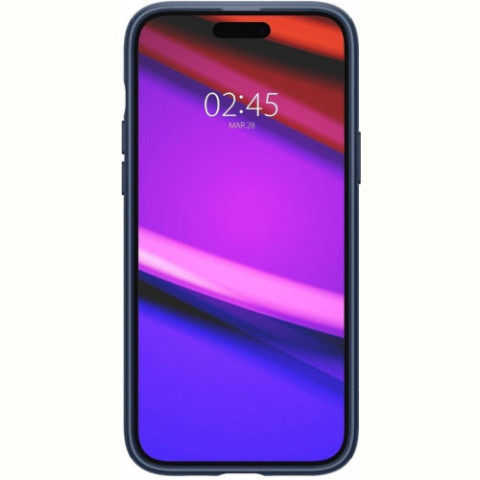 Чохол-накладка Spigen Mag Armor MagFit для Apple iPhone 15 Plus Navy Blue (ACS06672)