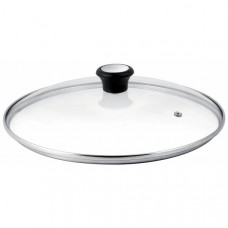 Кришка скляна Tefal, 20см, скло, пластик