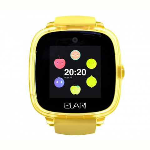 Дитячий смарт-годинник з GPS-трекером Elari KidPhone Fresh Yellow (KP-F/Yellow)