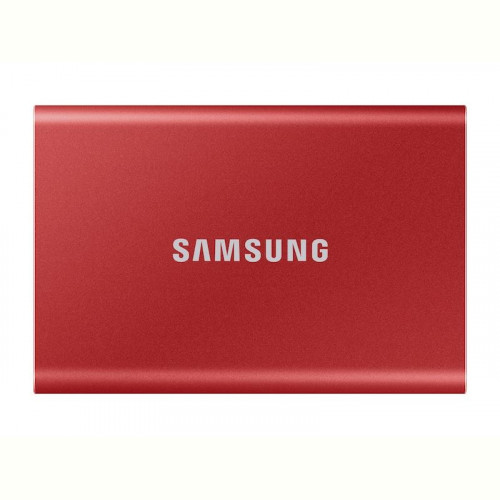 Накопичувач зовнішній SSD 2.5" USB 1.0TB Samsung T7 Red (MU-PC1T0R/WW)