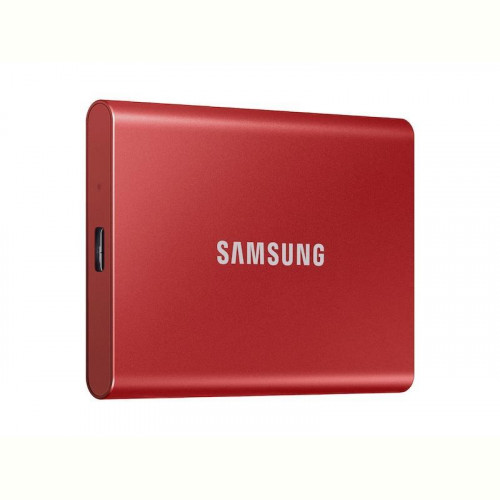 Накопичувач зовнішній SSD 2.5" USB 1.0TB Samsung T7 Red (MU-PC1T0R/WW)