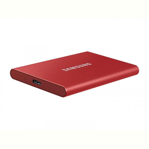 Накопичувач зовнішній SSD 2.5" USB 1.0TB Samsung T7 Red (MU-PC1T0R/WW)