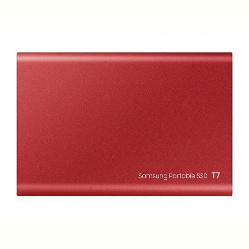 Накопичувач зовнішній SSD 2.5" USB 1.0TB Samsung T7 Red (MU-PC1T0R/WW)